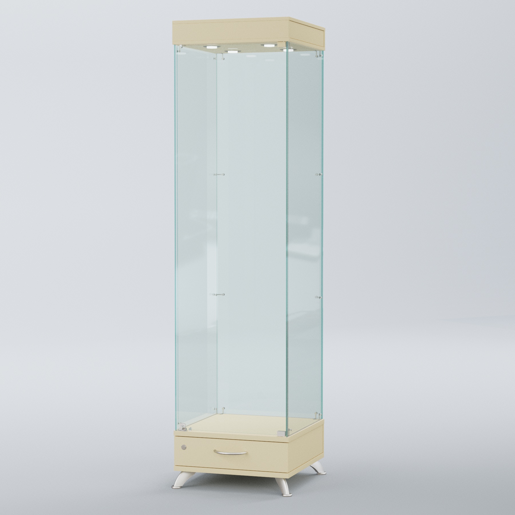 Витрина для музеев "Коллекция" №7 Крем Вайс