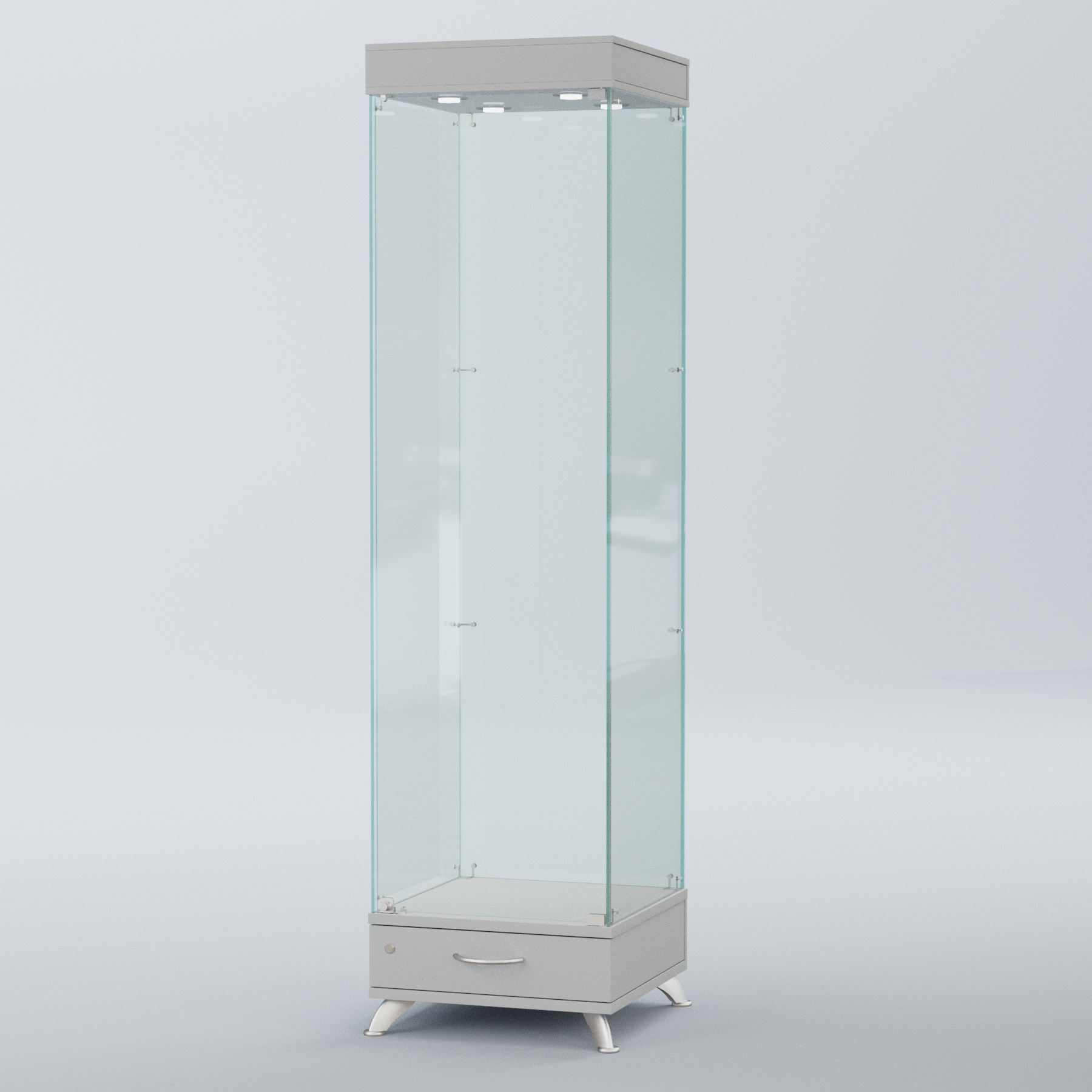 Витрина для музеев "Коллекция" №7 Серый