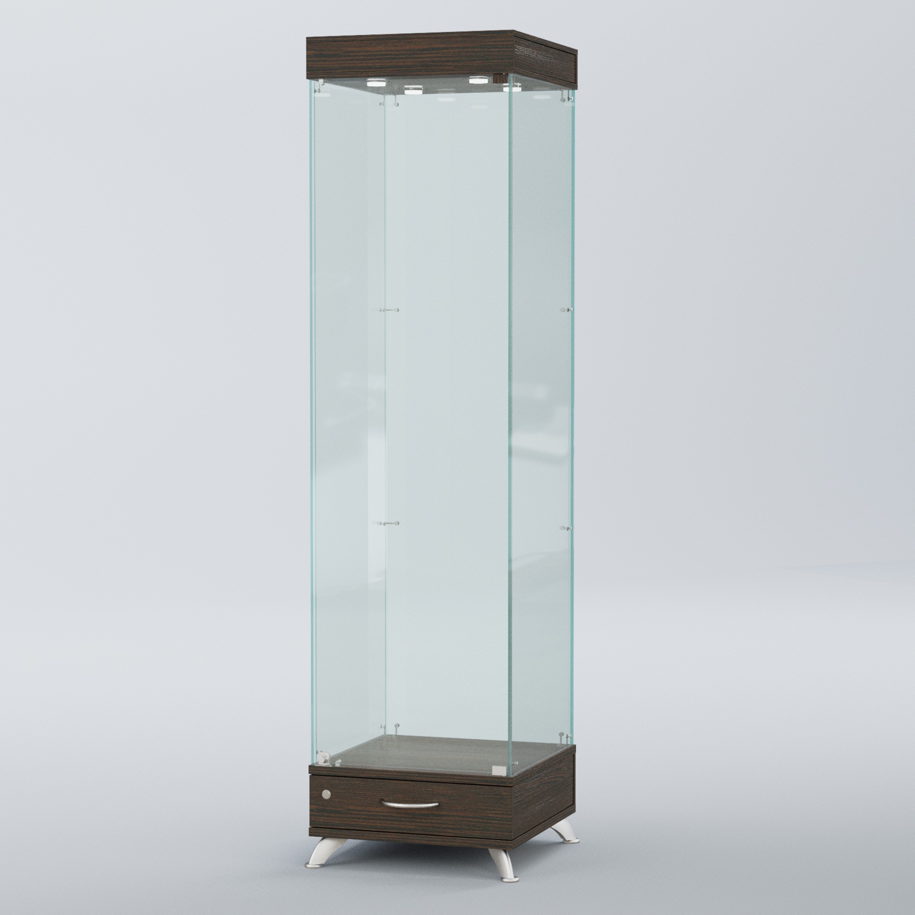 Витрина для музеев "Коллекция" №7 Дуб Венге