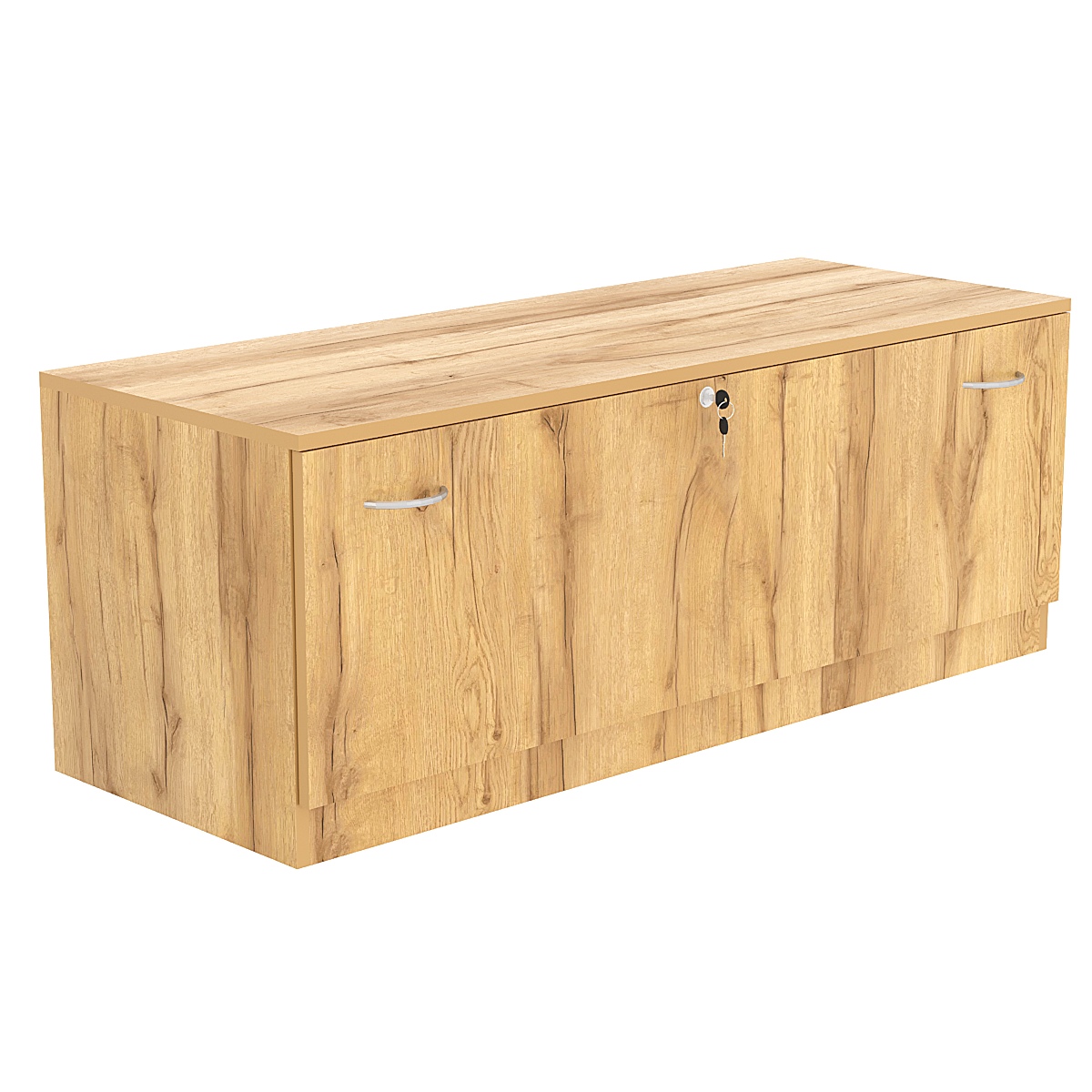 Тумба T-11 1200мм (H-450мм c одним выдвижным ящиком) Дуб Золотистый