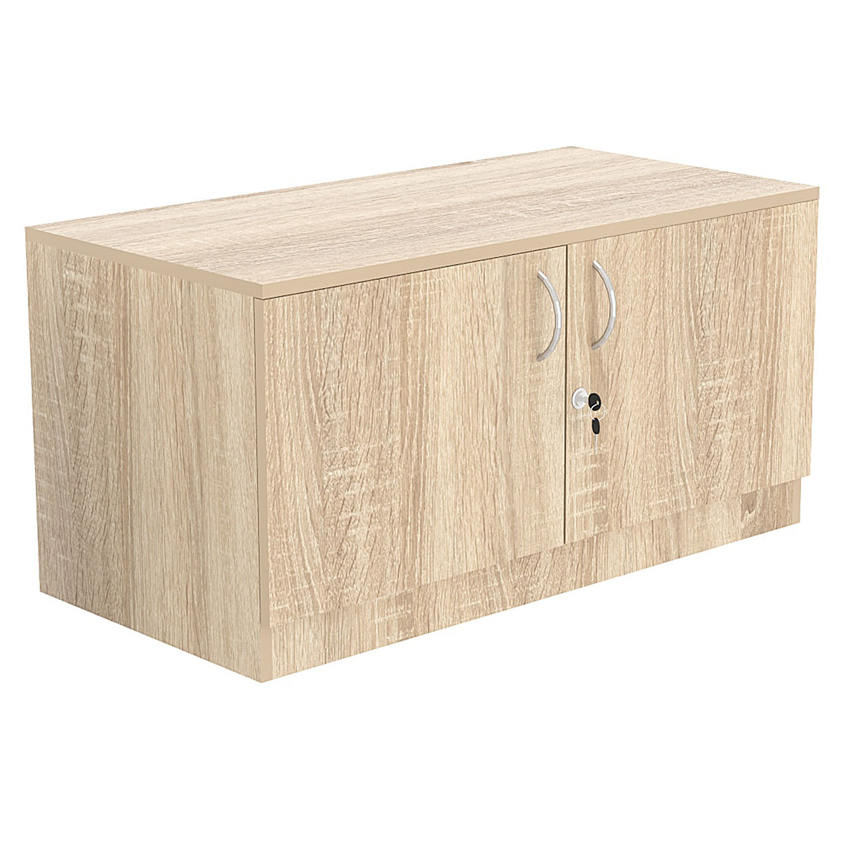 Тумба T-25 900мм (H-450мм c распашными дверцами) Дуб сонома