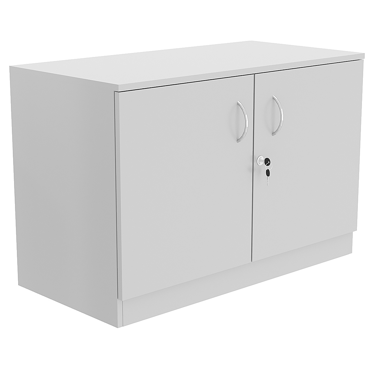 Тумба T-26 900мм (H-600мм, c распашными дверцами) Серый