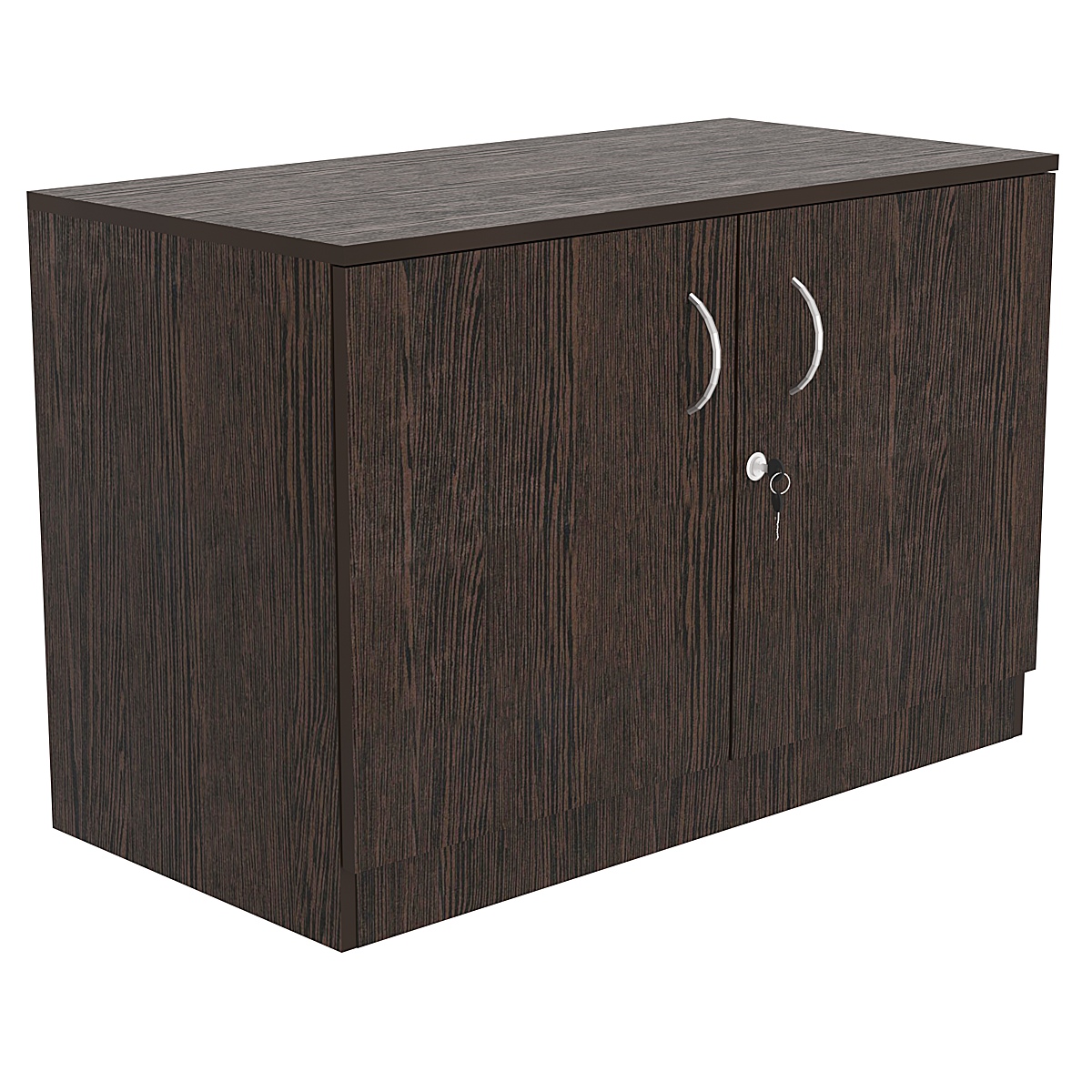 Тумба T-26 900мм (H-600мм, c распашными дверцами) Дуб Венге