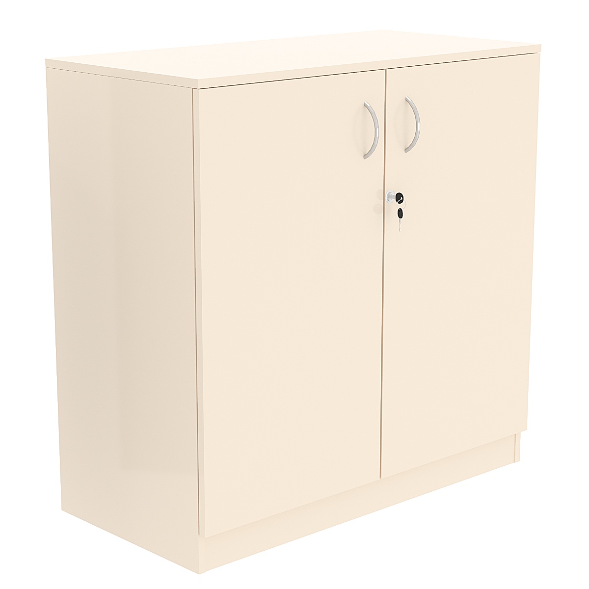 Тумба T-27 900мм (H-900мм c распашными дверьми) Крем Вайс