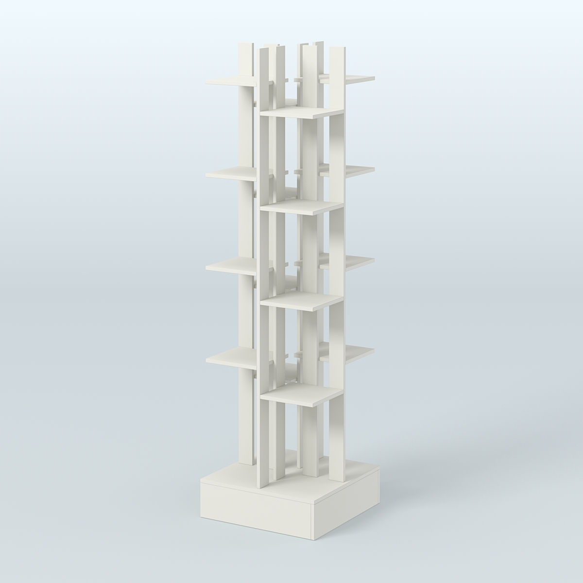 Стойка цветочница №1 Белый