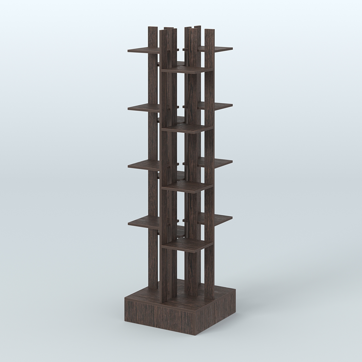 Стойка цветочница №1 Дуб Венге