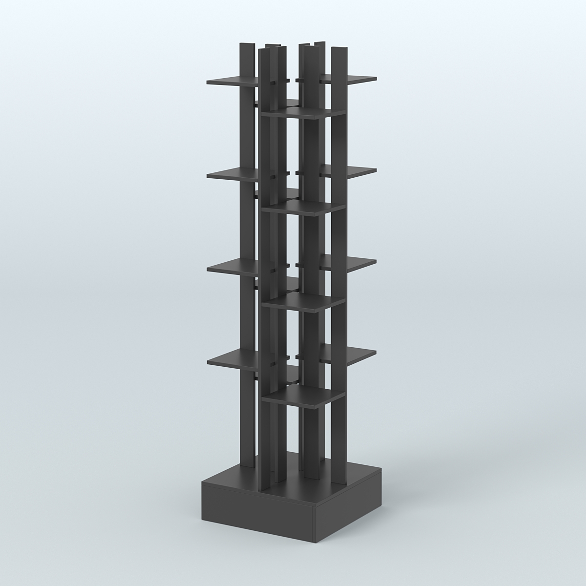 Стойка цветочница №1 Черный