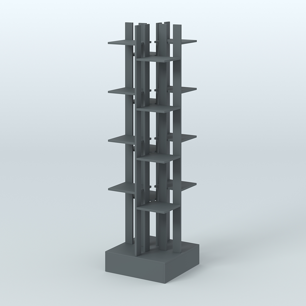 Стойка цветочница №1 Темно-Серый