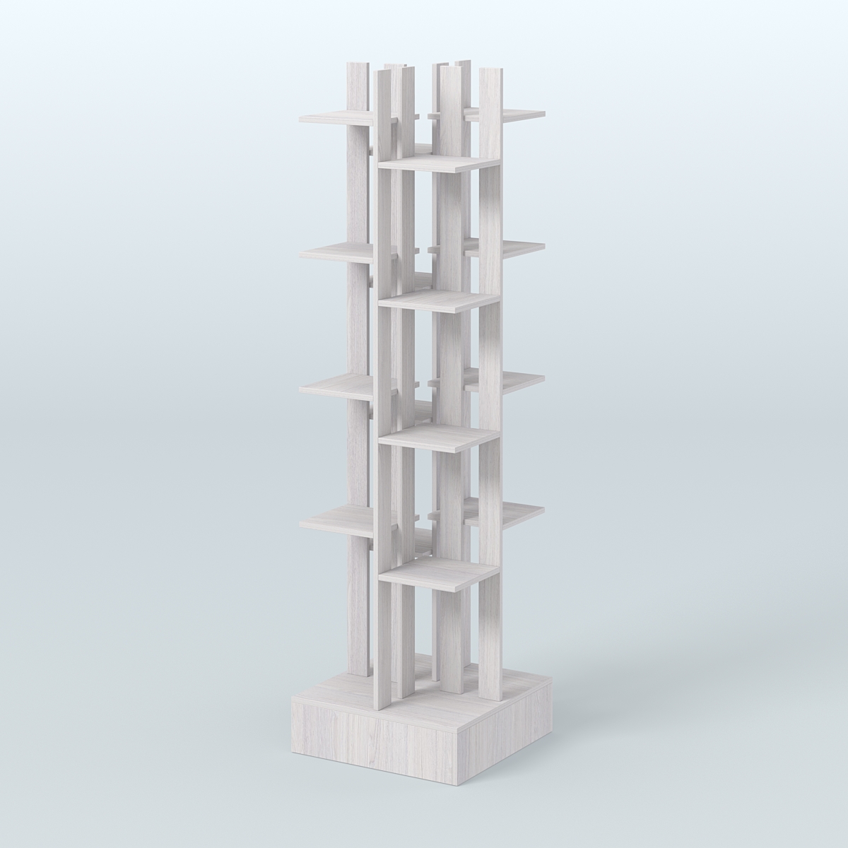 Стойка цветочница №1 Ясень Анкор светлый