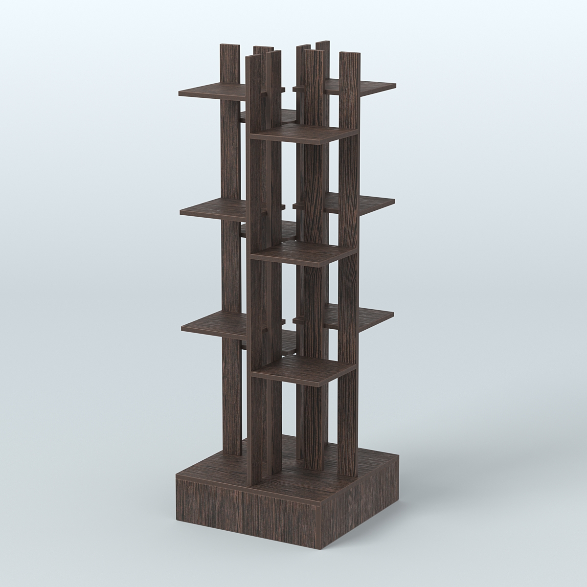 Стойка цветочница №2 Дуб Венге