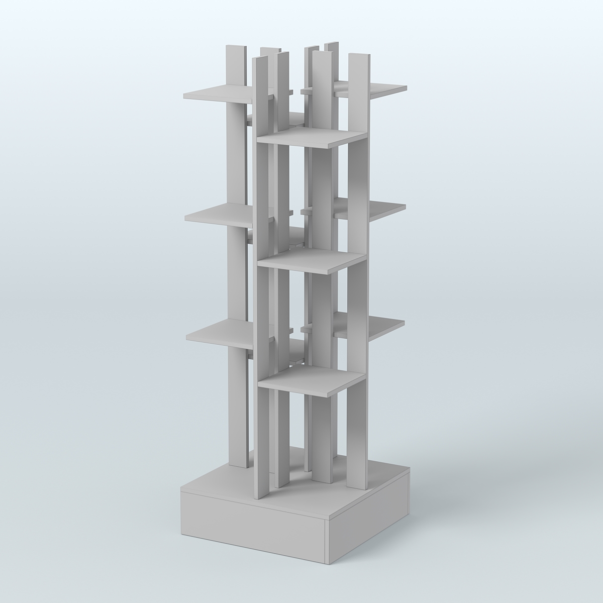 Стойка цветочница №2 Серый