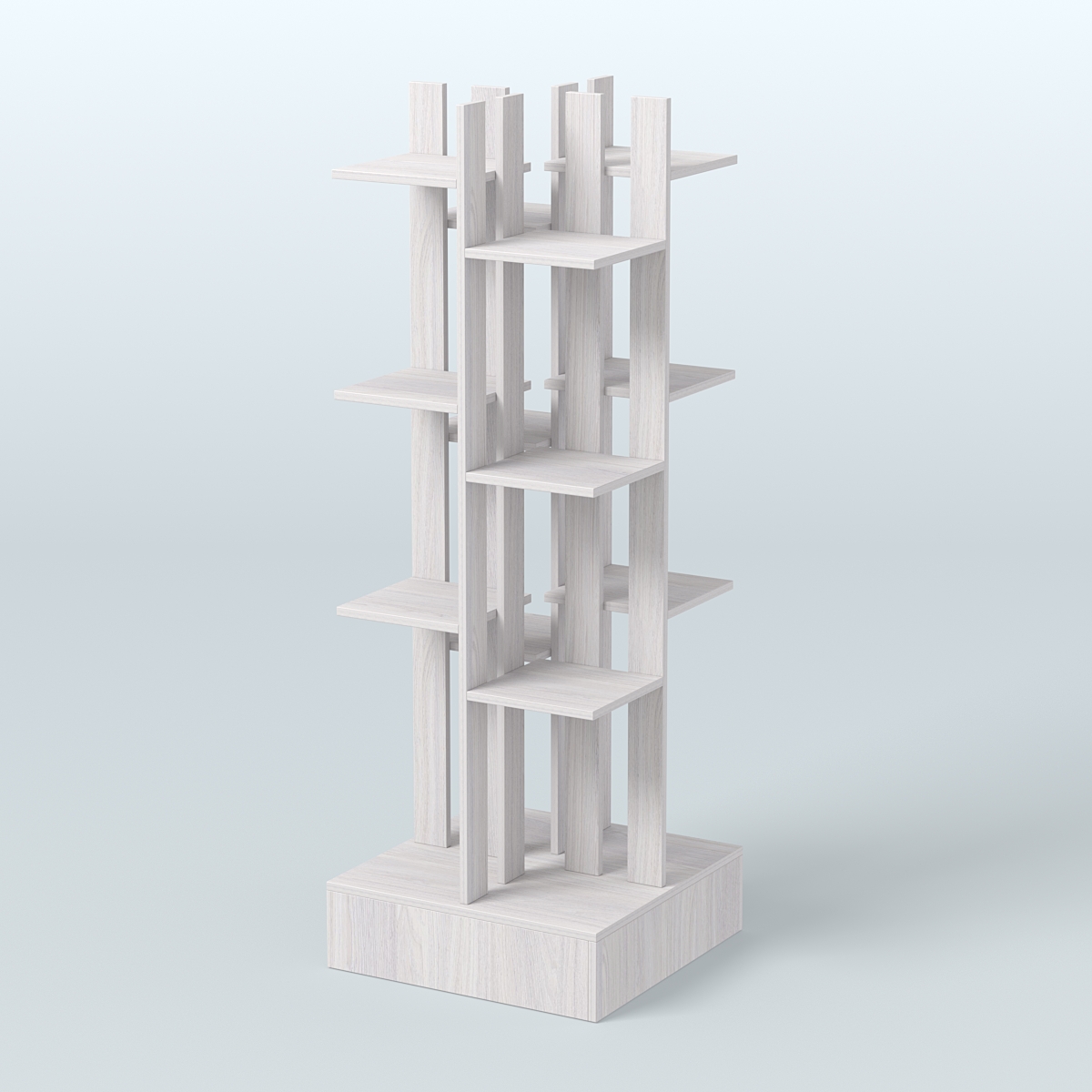 Стойка цветочница №2 Ясень Анкор светлый