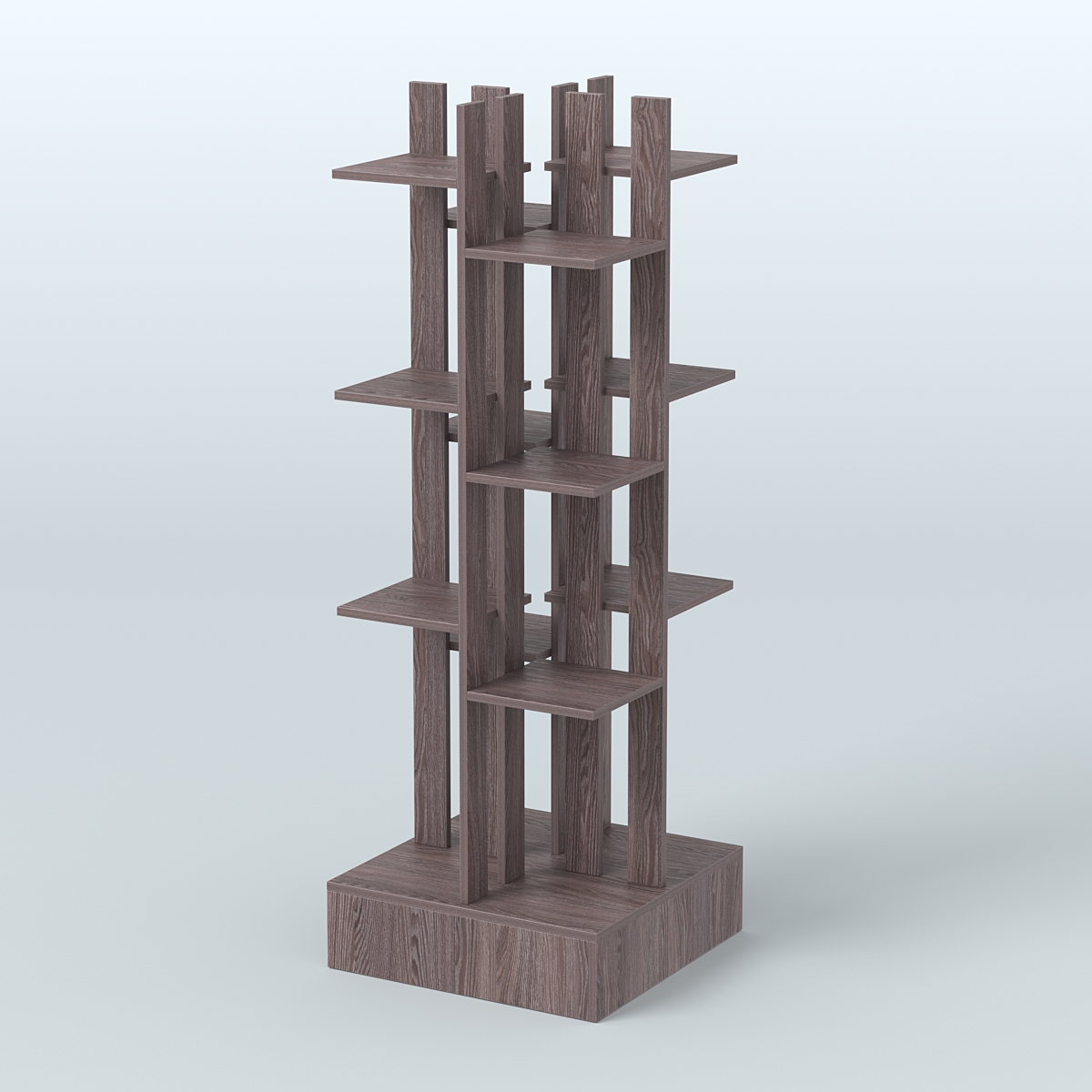 Стойка цветочница №2 Ясень Анкор темный