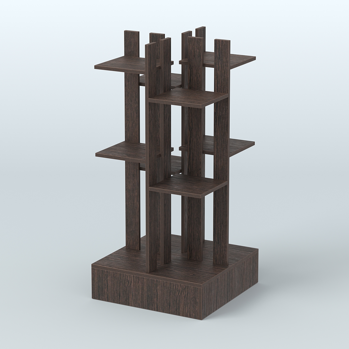 Стойка цветочница №3 Дуб Венге