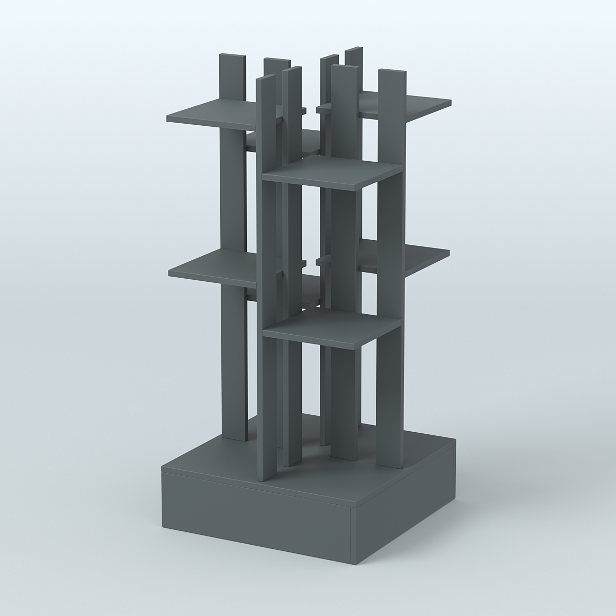 Стойка цветочница №3 Темно-Серый