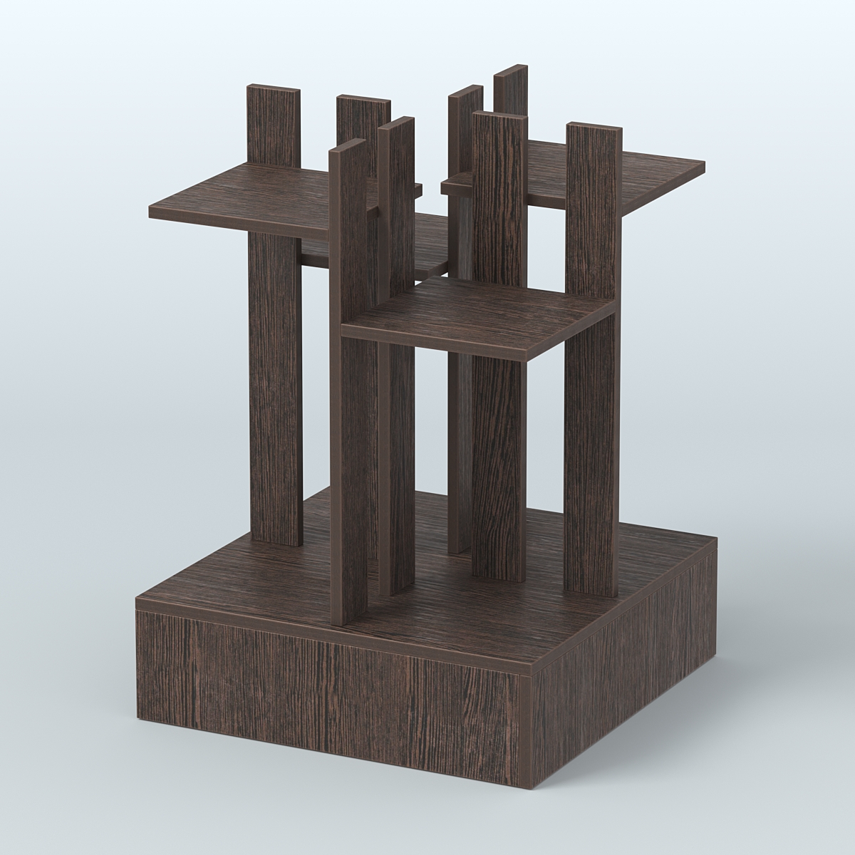 Стойка цветочница №4 Дуб Венге