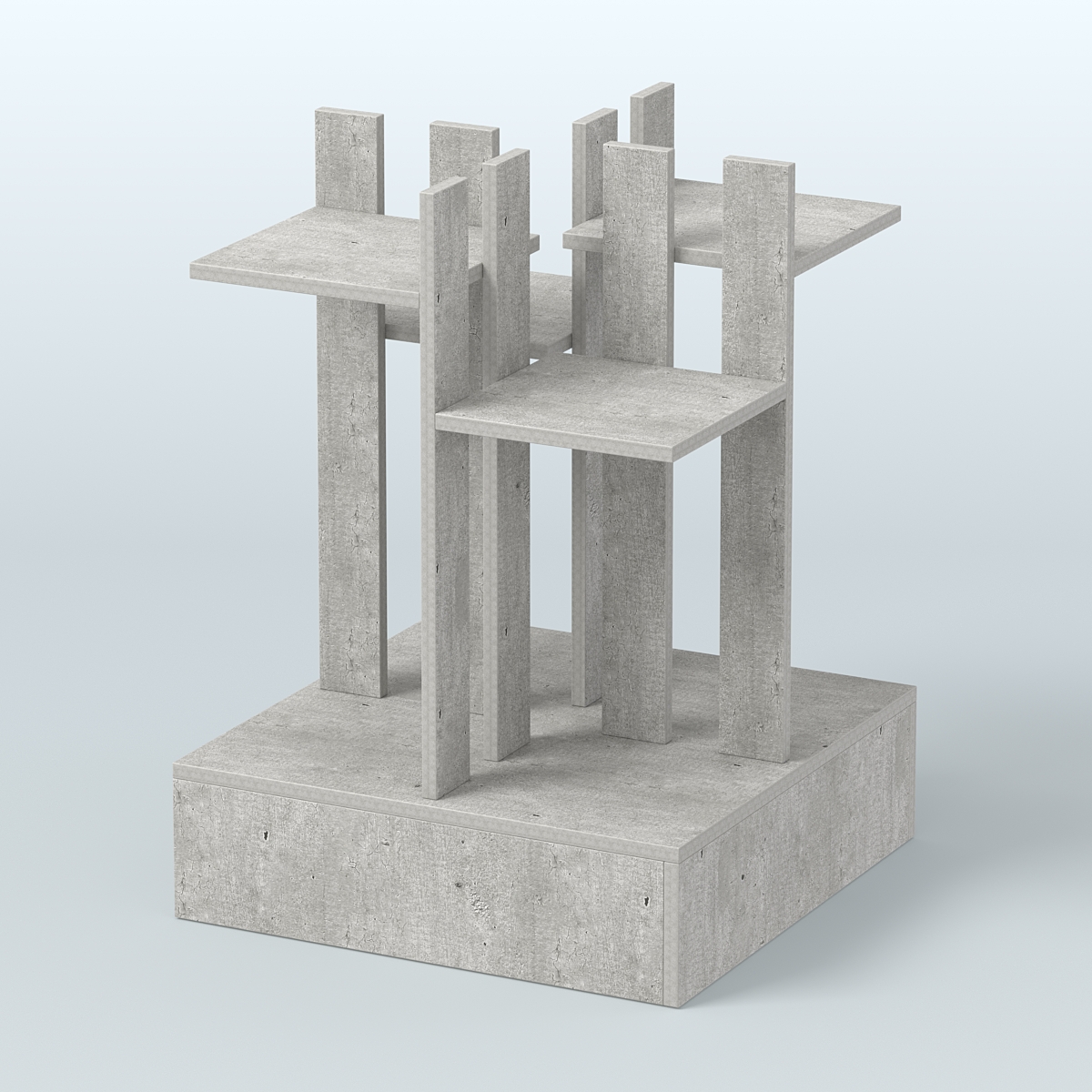 Стойка цветочница №4 Метрополитан Грей