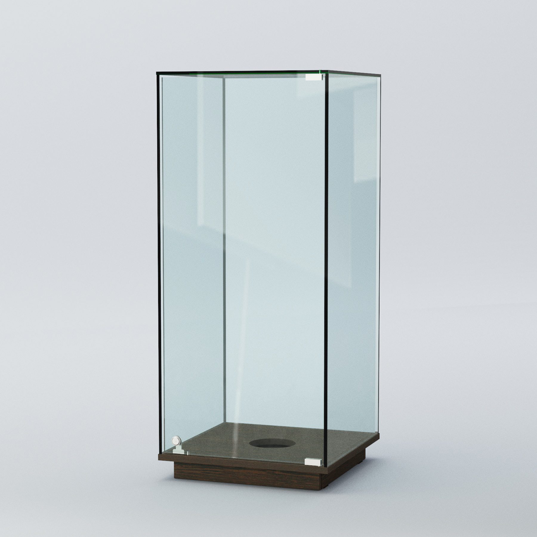 Витрина для музеев "Коллекция" №13 под вазу Дуб Венге