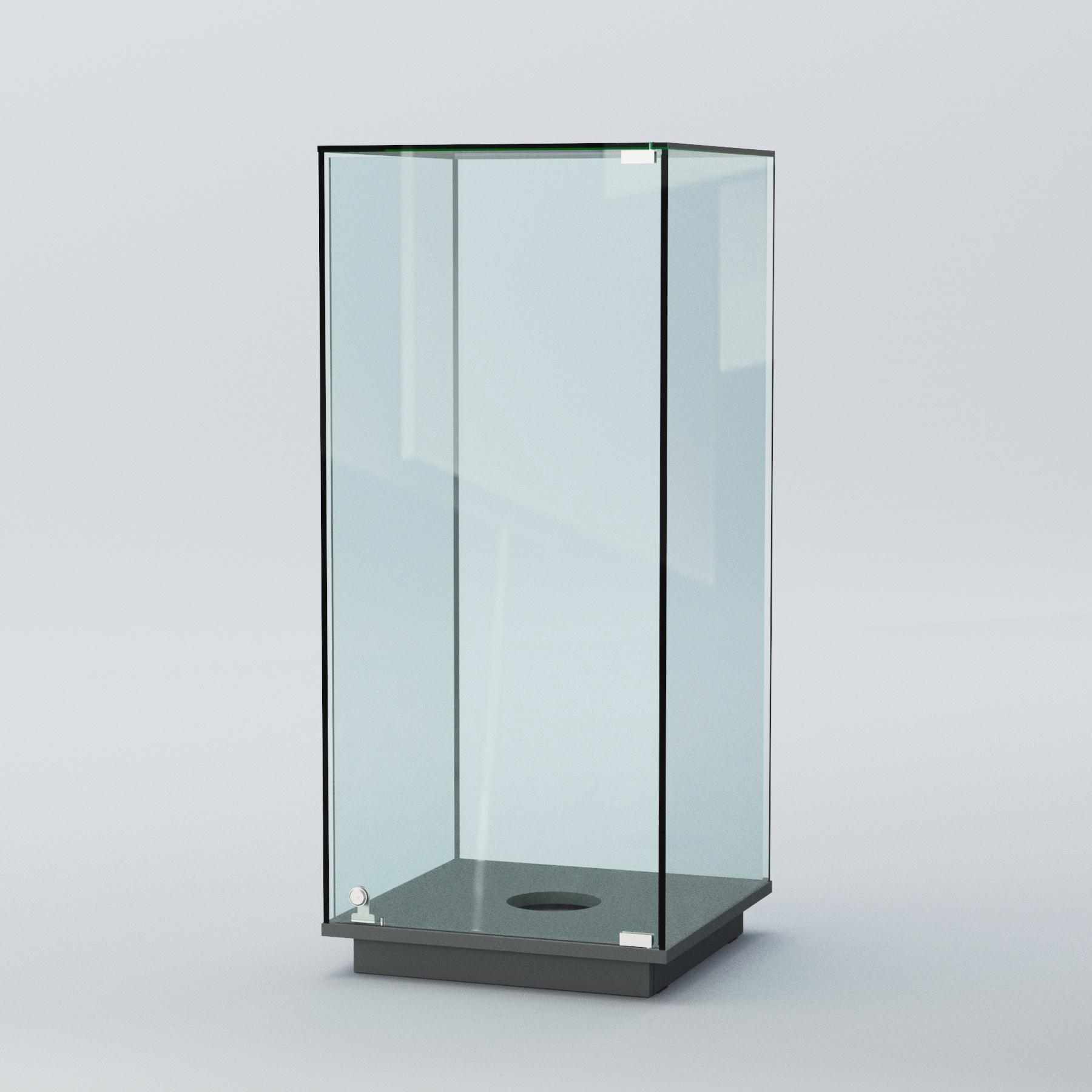 Витрина для музеев "Коллекция" №13 под вазу Темно-Серый