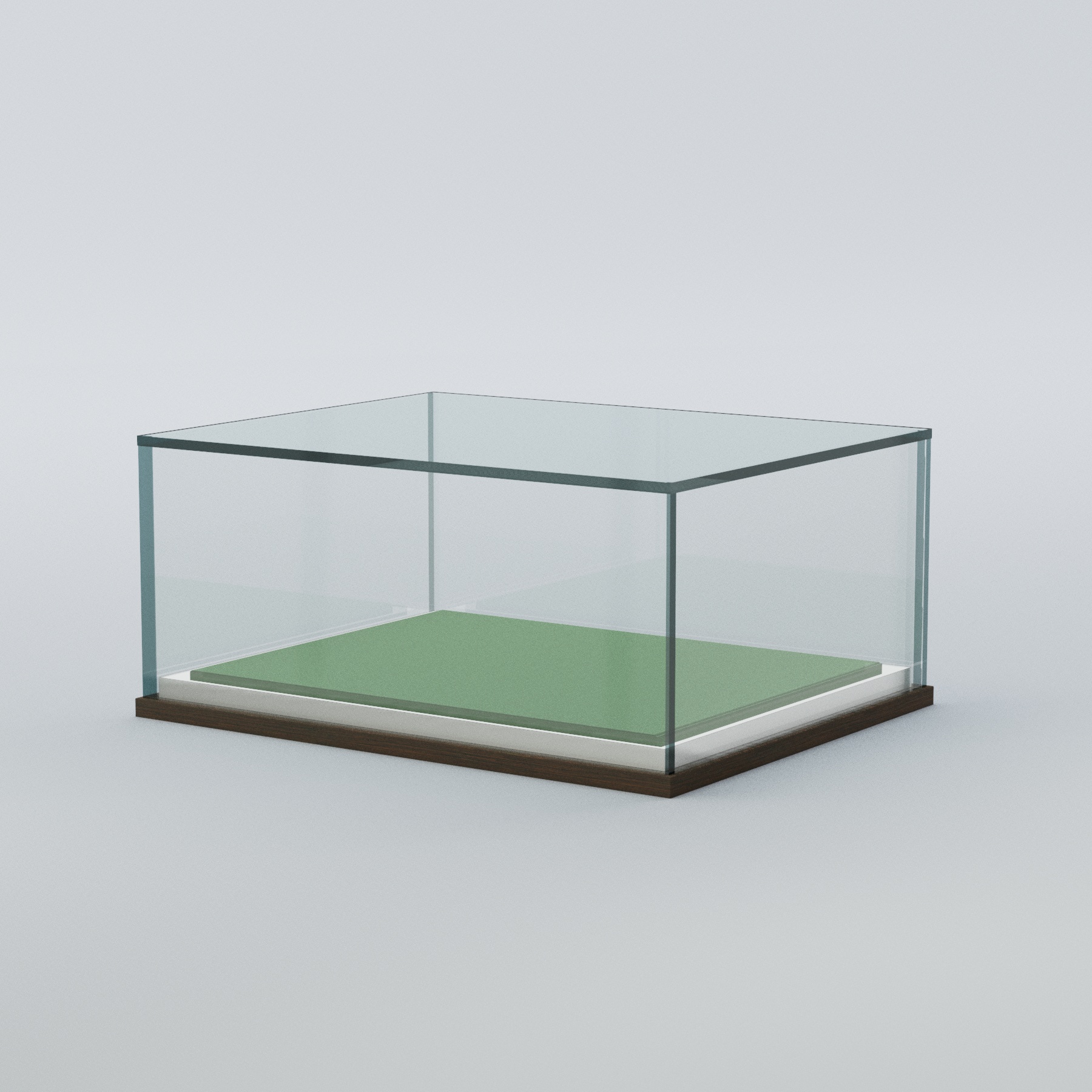 Витрина для музеев "Коллекция" №14 настольная с подсветкой Дуб Венге