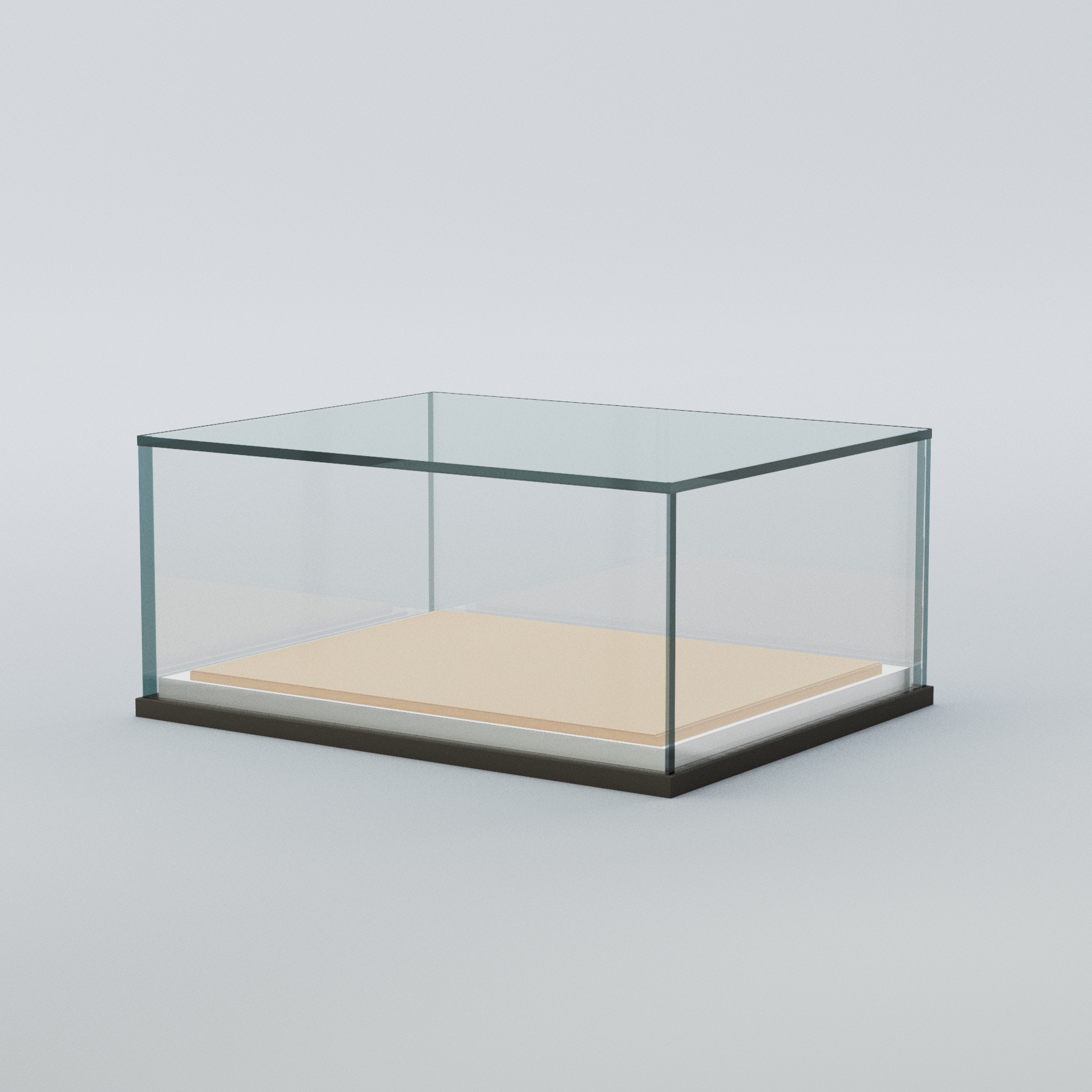 Витрина для музеев "Коллекция" №14 настольная с подсветкой Черный