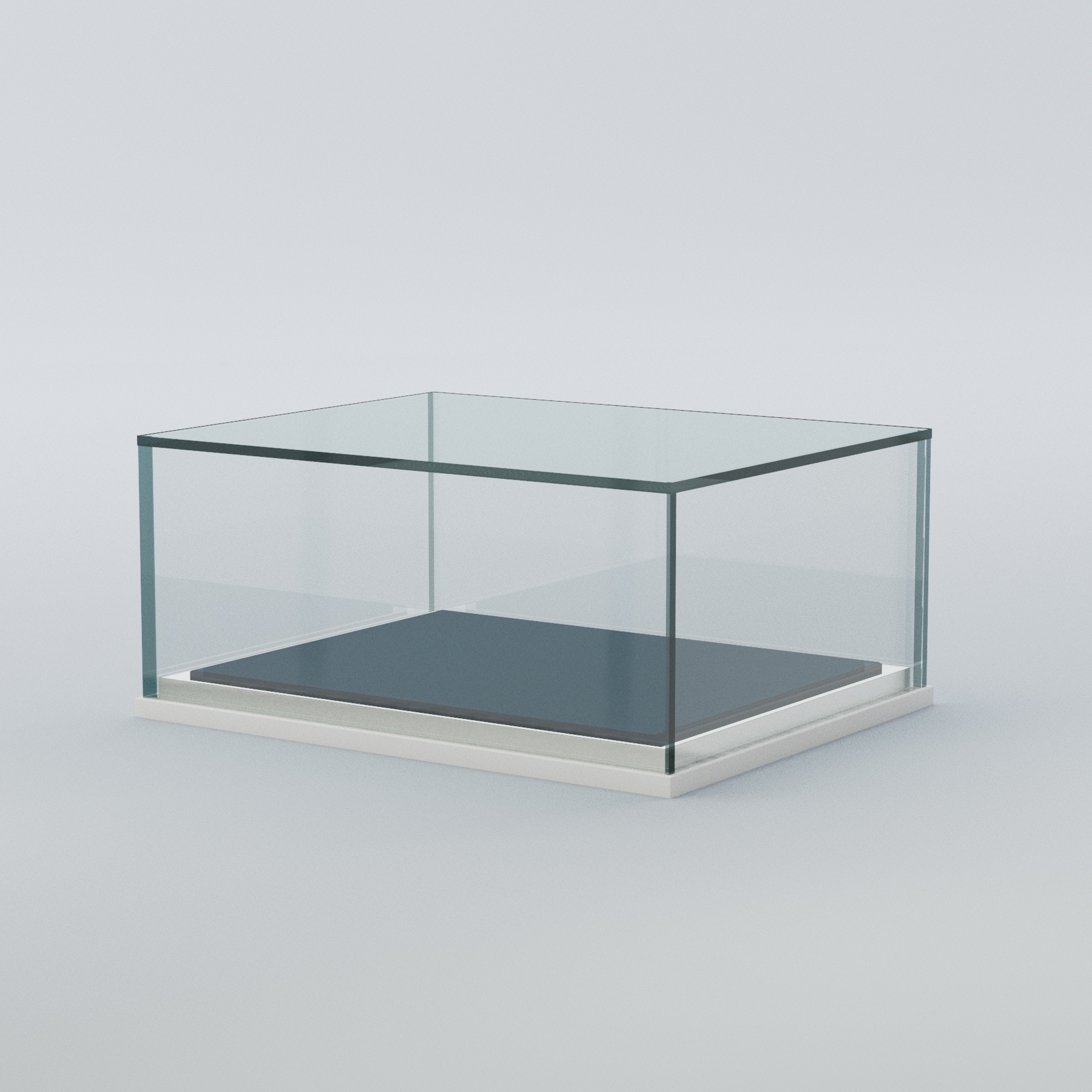 Витрина для музеев "Коллекция" №14 настольная с подсветкой Белый