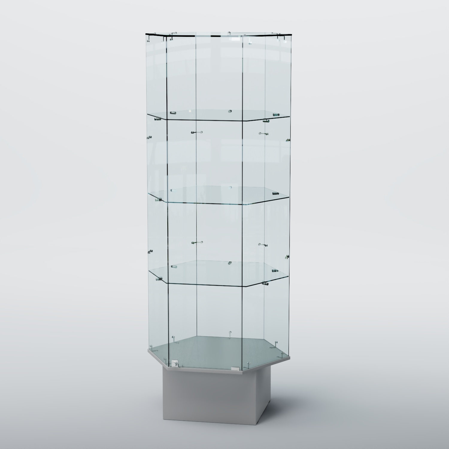 Витрина для музеев "Коллекция" №15 Серый