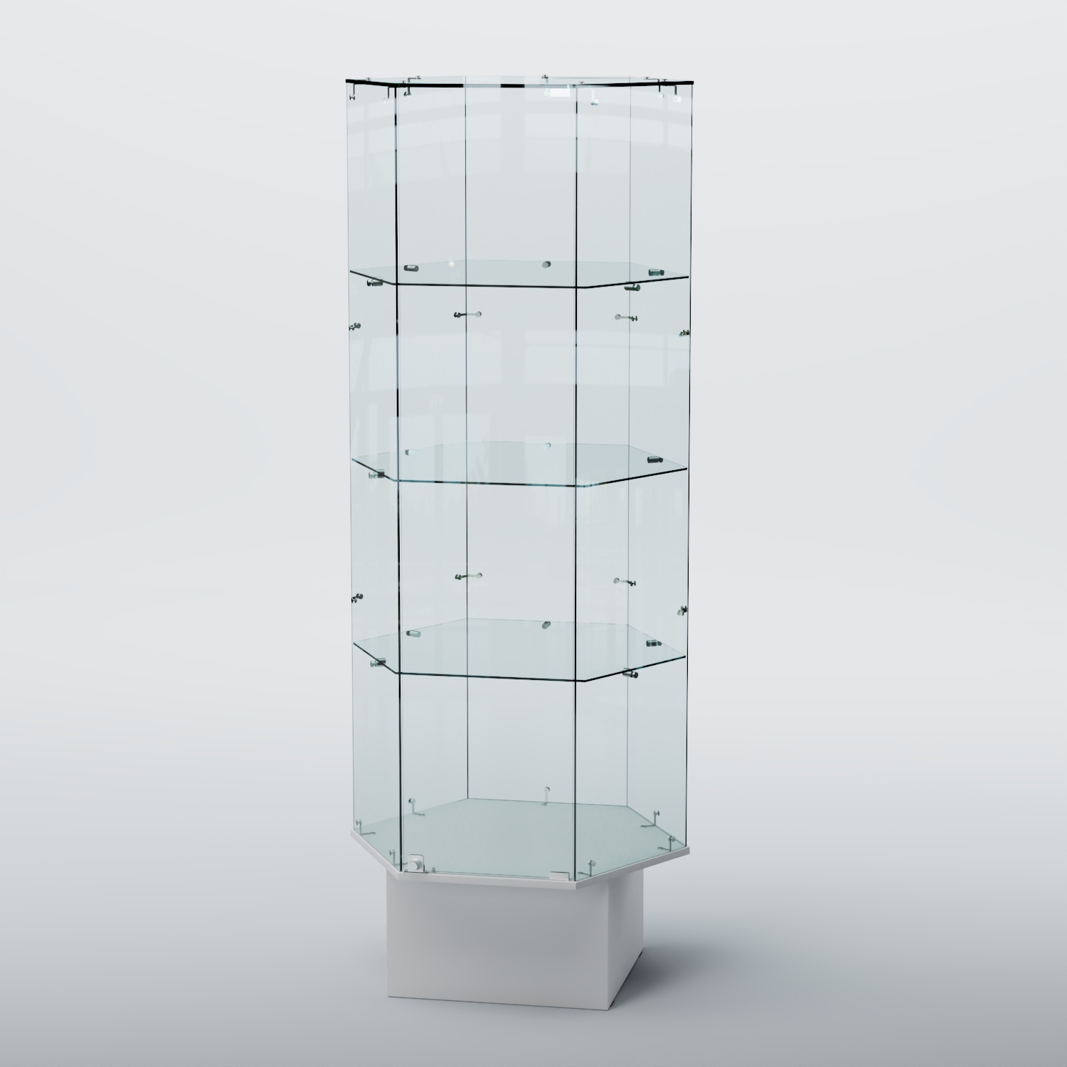 Витрина для музеев "Коллекция" №15 Белый