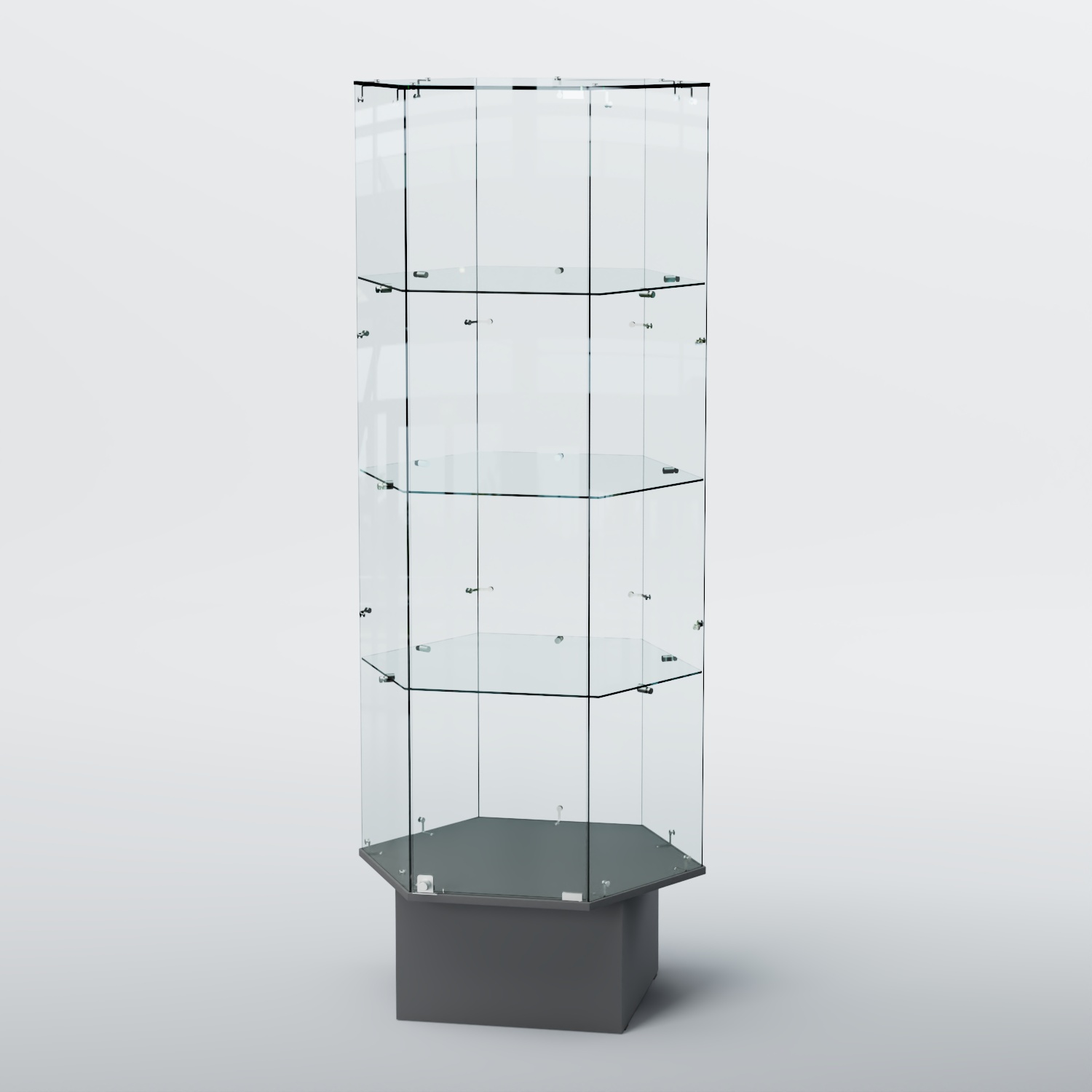 Витрина для музеев "Коллекция" №15 Темно-Серый