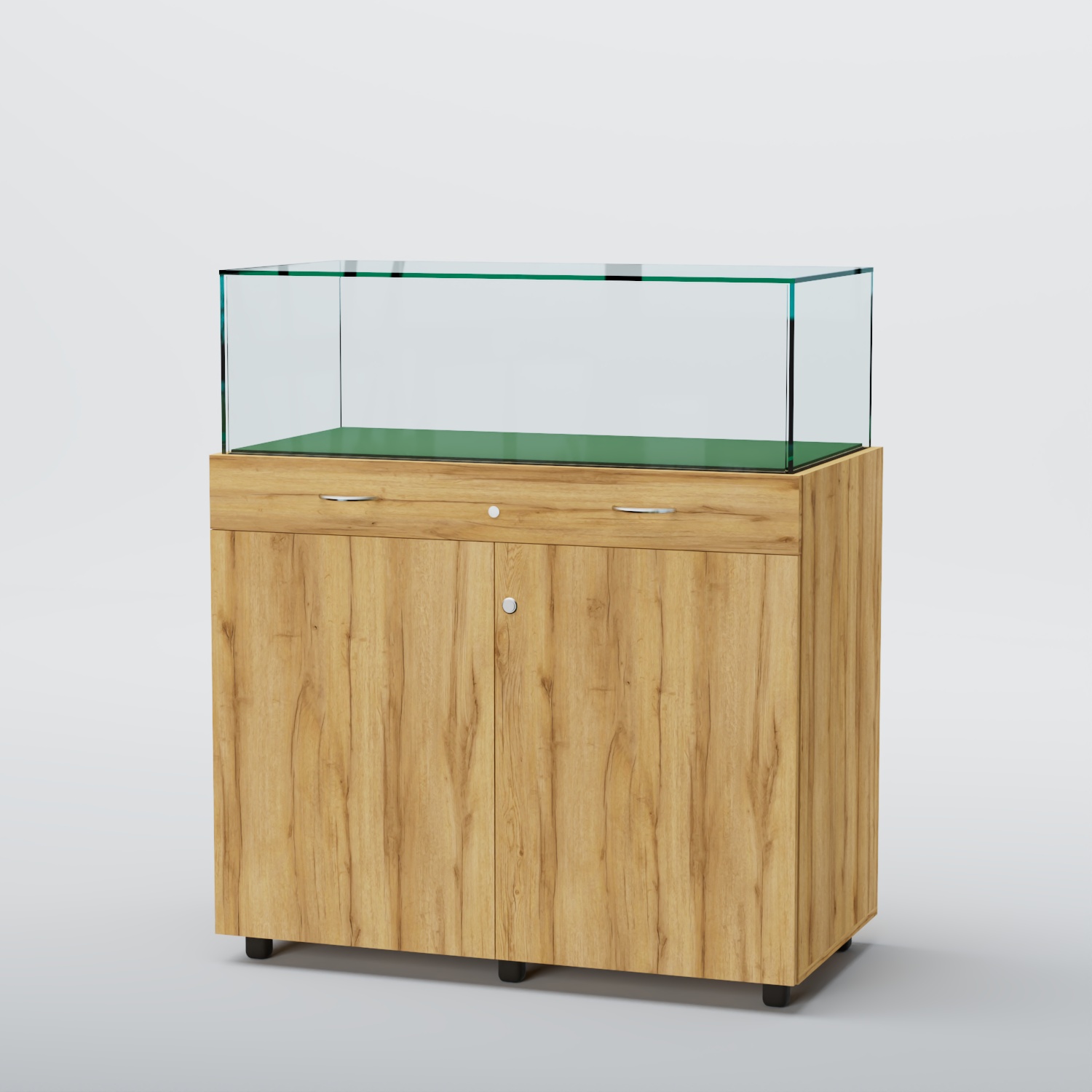 Витрина для музеев "Коллекция" №16 Дуб Золотистый