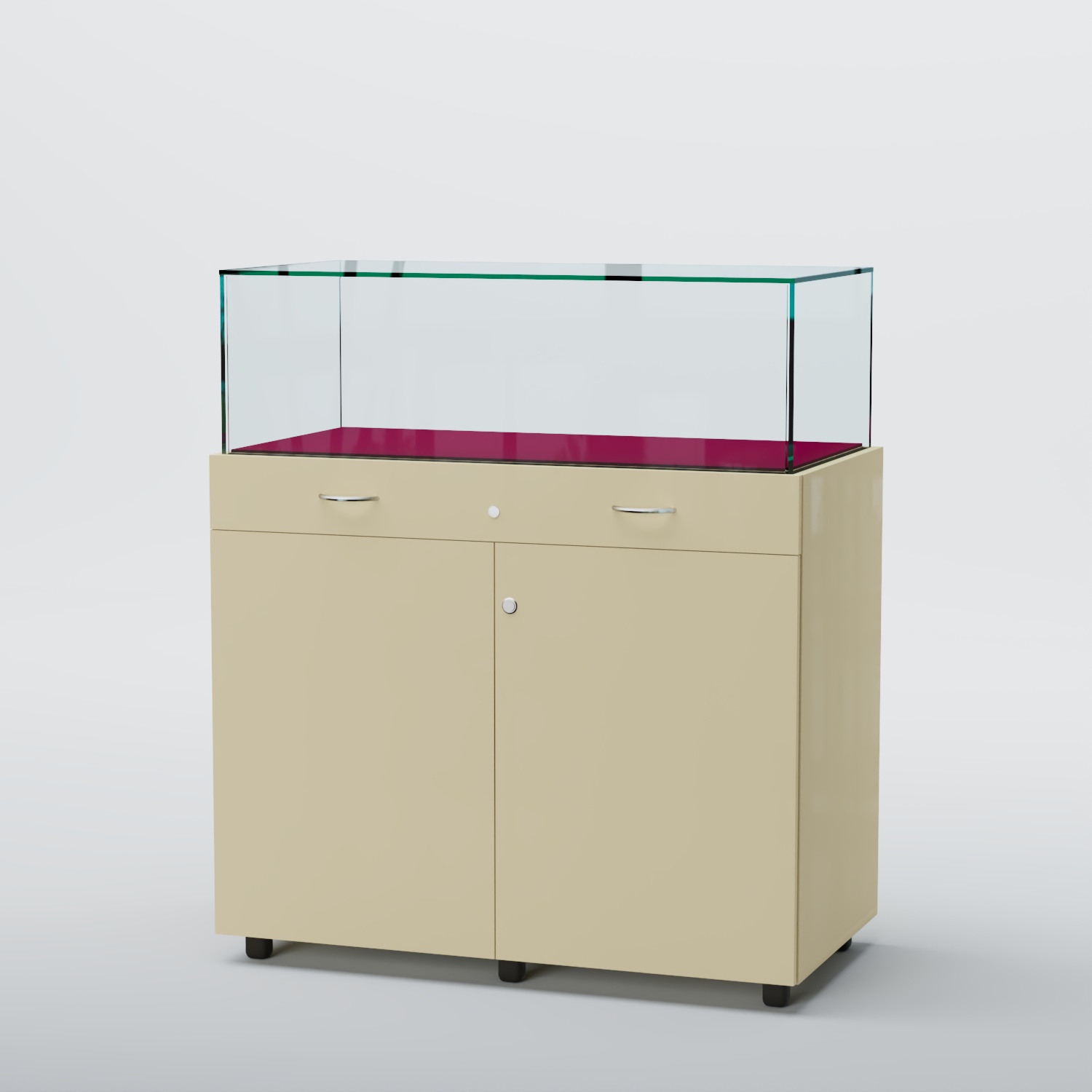 Витрина для музеев "Коллекция" №16 Крем Вайс