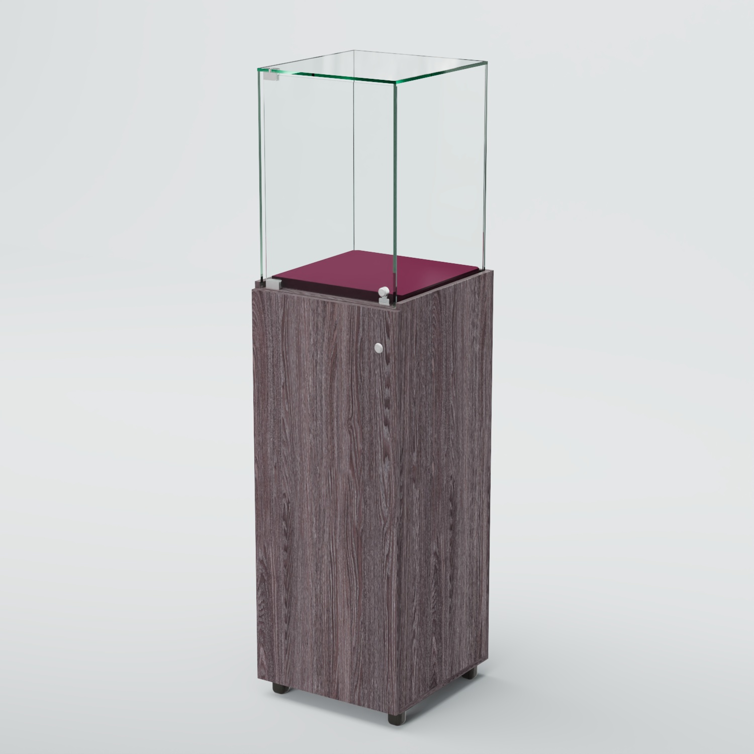 Витрина для музеев "Коллекция" №17 Ясень Анкор темный