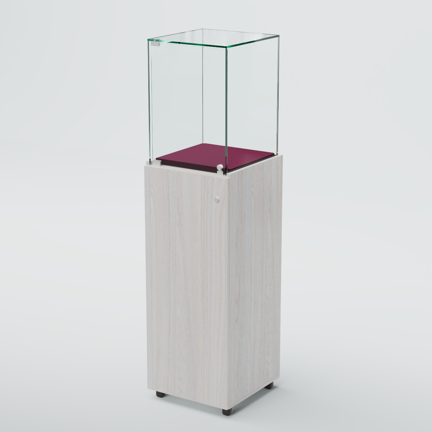 Витрина для музеев "Коллекция" №17 Ясень Анкор светлый