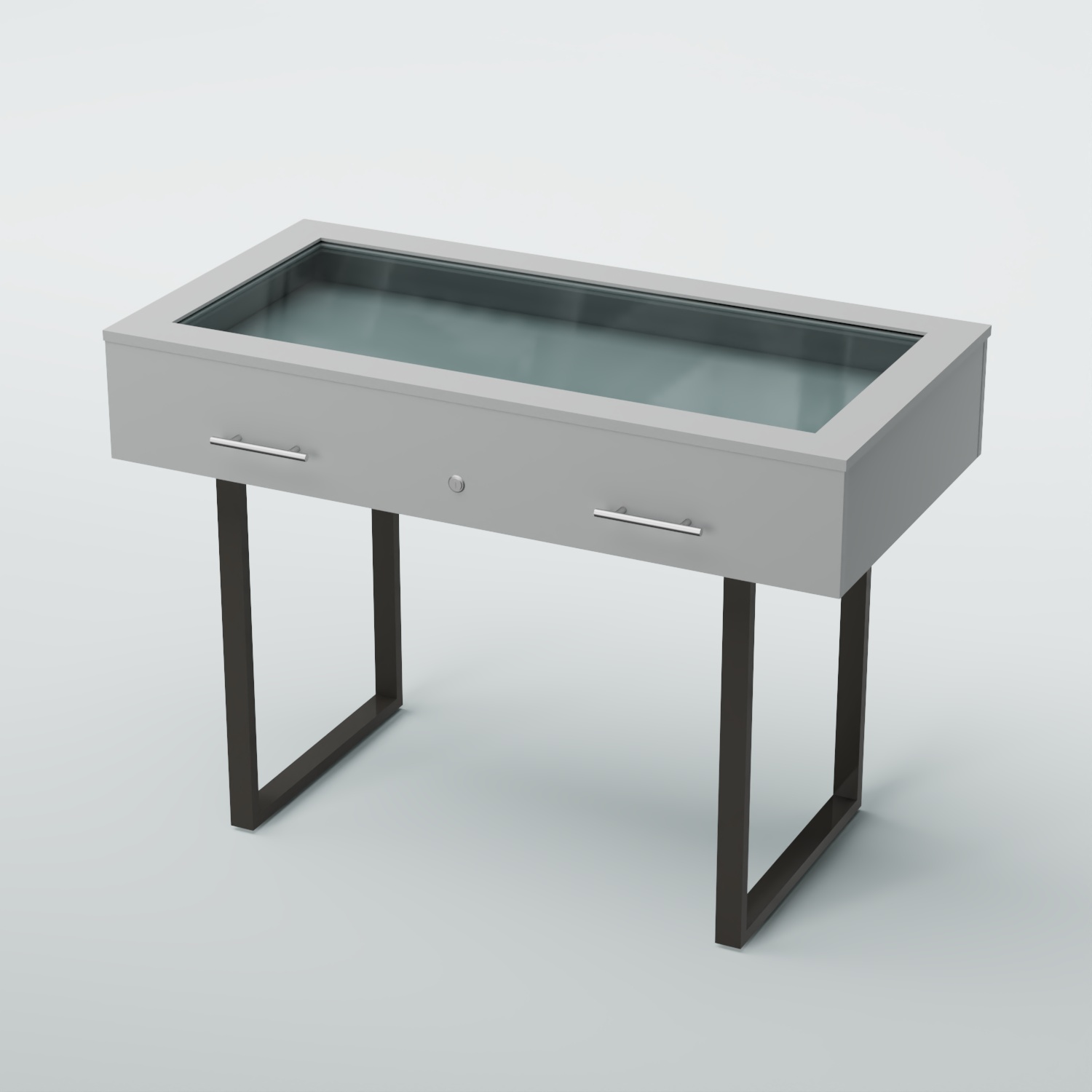 Витрина для музеев "Коллекция" №20 (под нумизматику) Серый