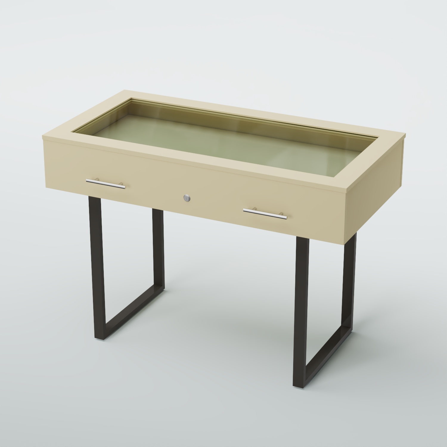 Витрина для музеев "Коллекция" №20 (под нумизматику) Крем Вайс