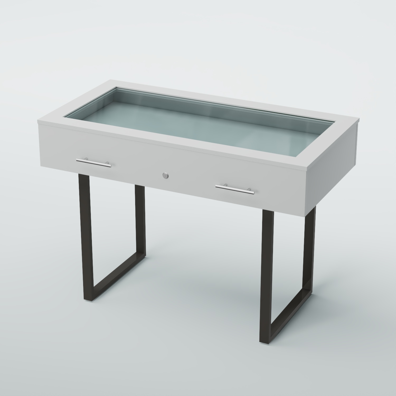 Витрина для музеев "Коллекция" №20 (под нумизматику) Белый