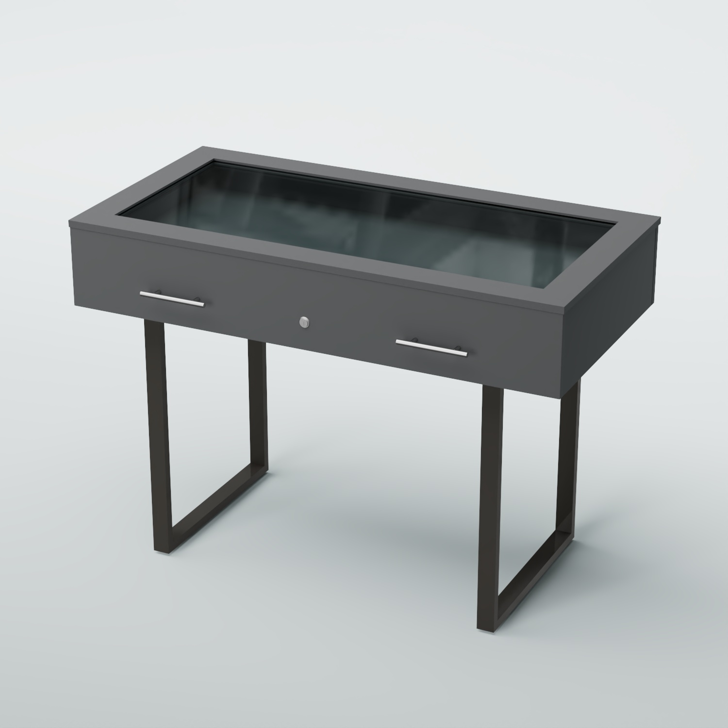 Витрина для музеев "Коллекция" №20 (под нумизматику) Темно-Серый