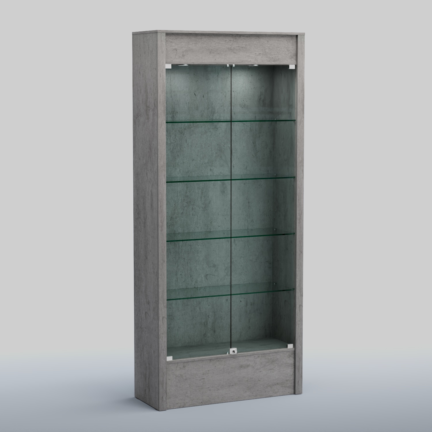 Витрина ФЕЛИКС №1-1000 Бетон Чикаго светло-серый F186 ST9