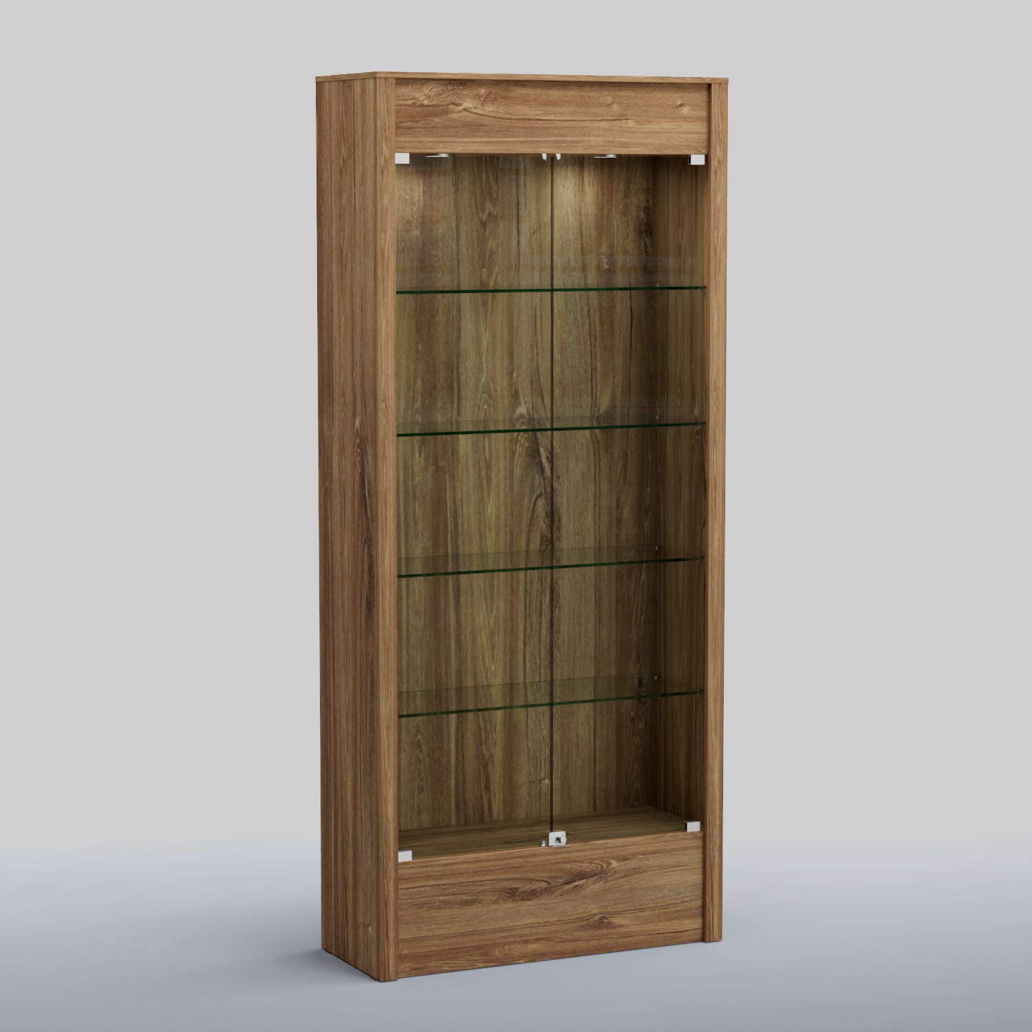 Витрина ФЕЛИКС №1-1000 Дуб Канзас коричневый