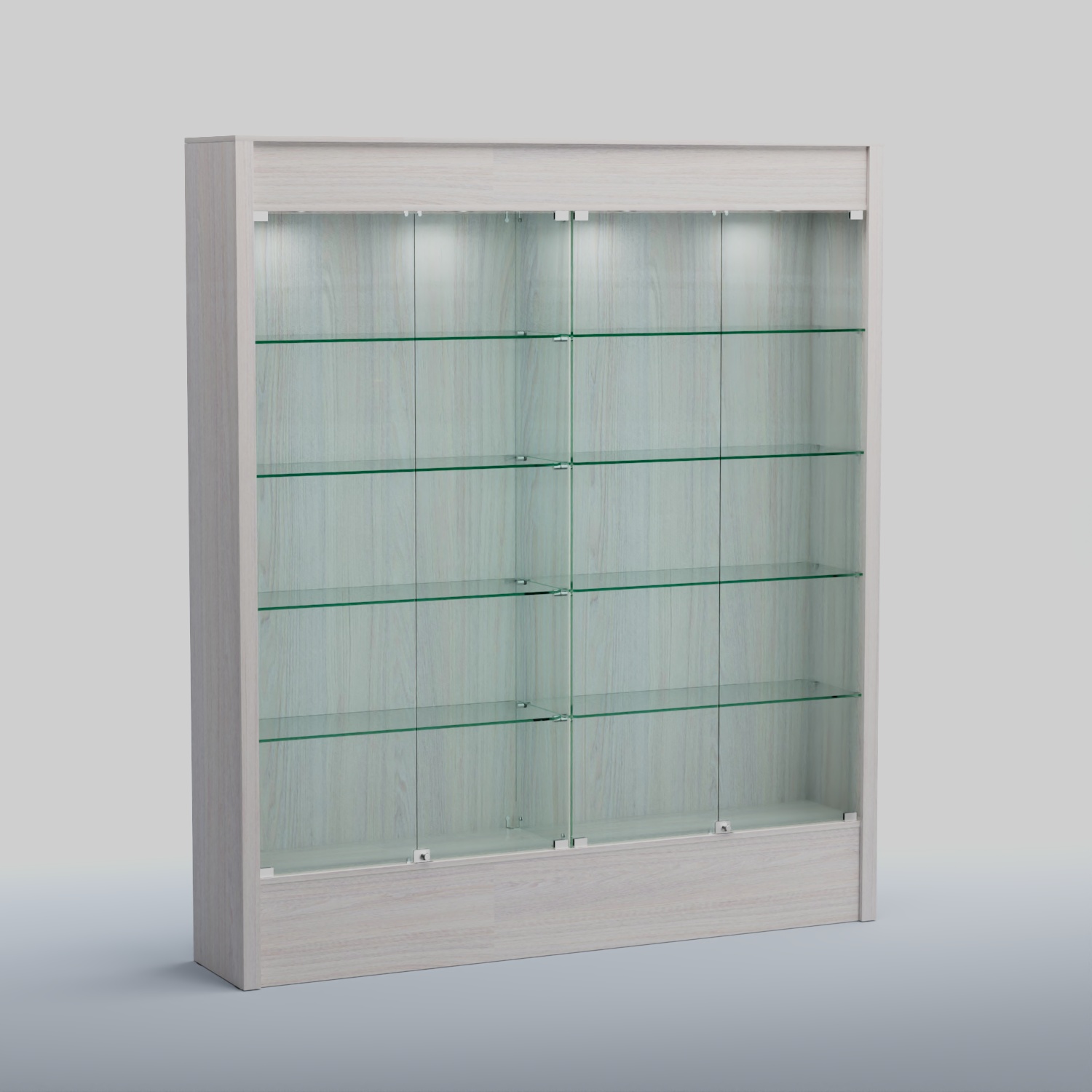 Витрина ФЕЛИКС №1-2000 Ясень Анкор светлый