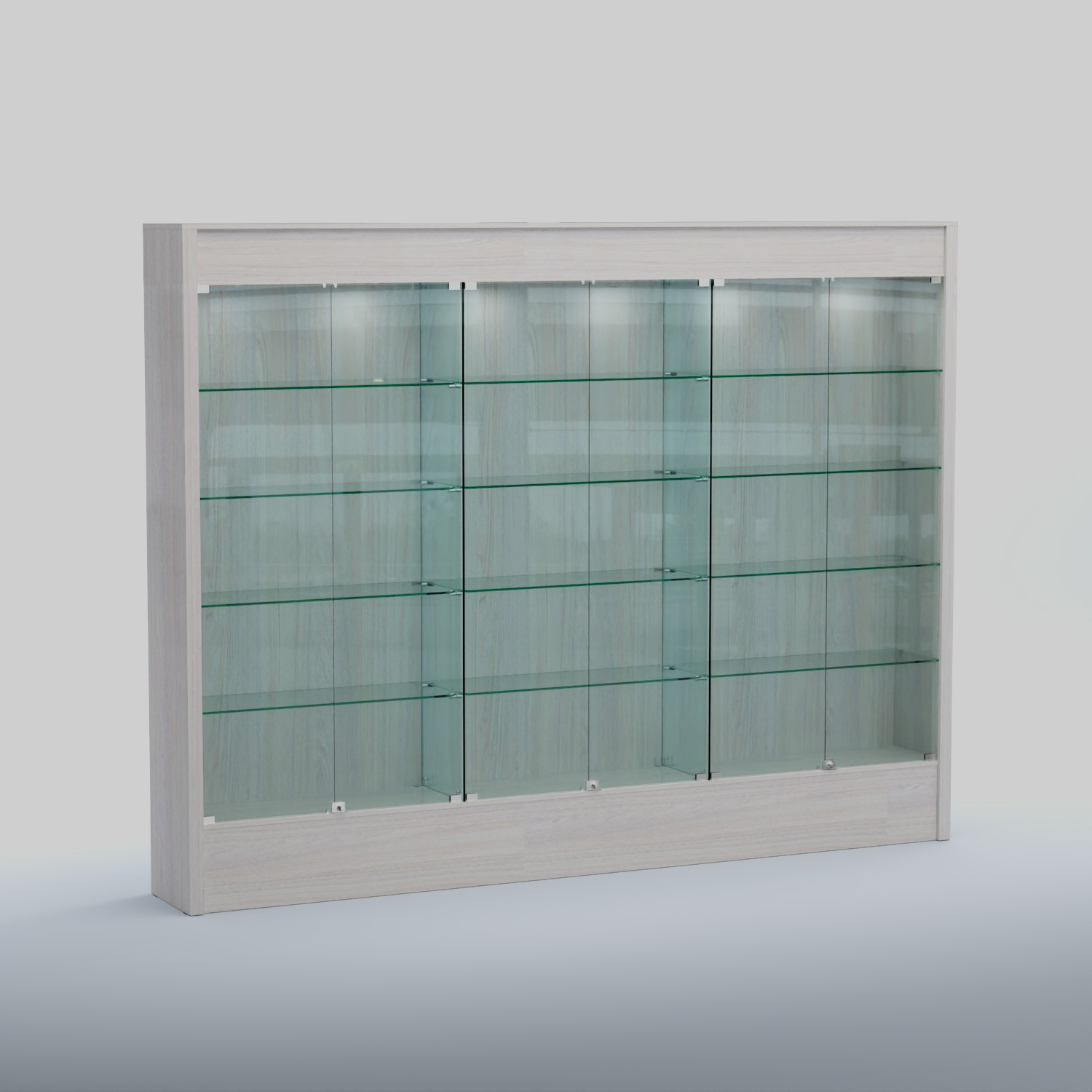 Витрина ФЕЛИКС №1-3000 Ясень Анкор светлый