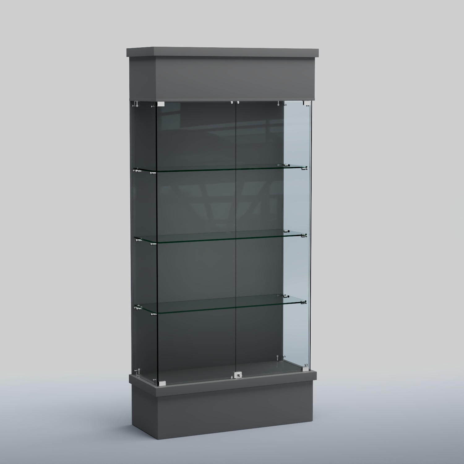 Витрина ФЕЛИКС №2-1000 Темно-Серый