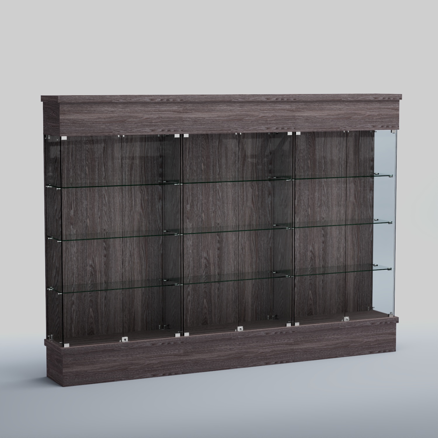 Витрина ФЕЛИКС №2-3000 Ясень Анкор темный