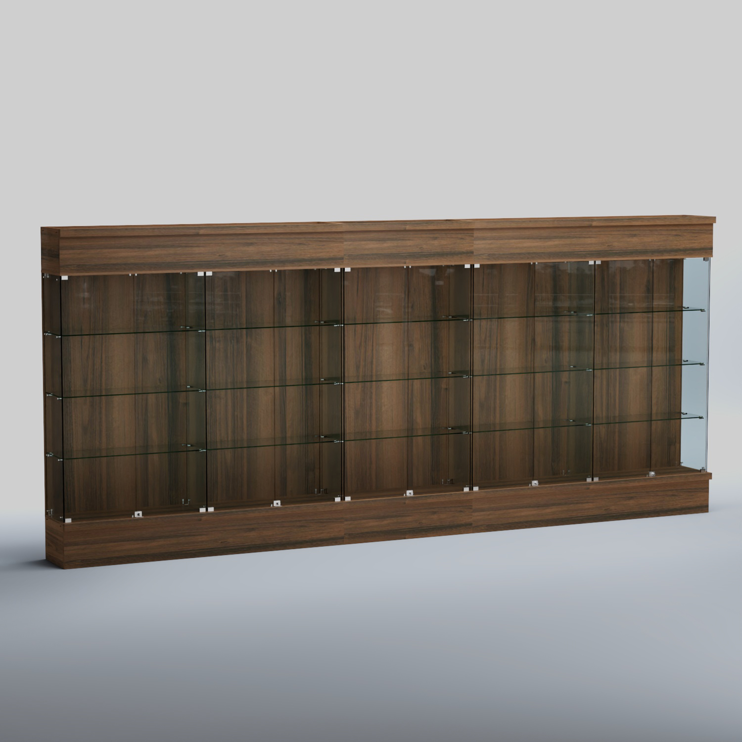 Витрина ФЕЛИКС №2-5000 Орех