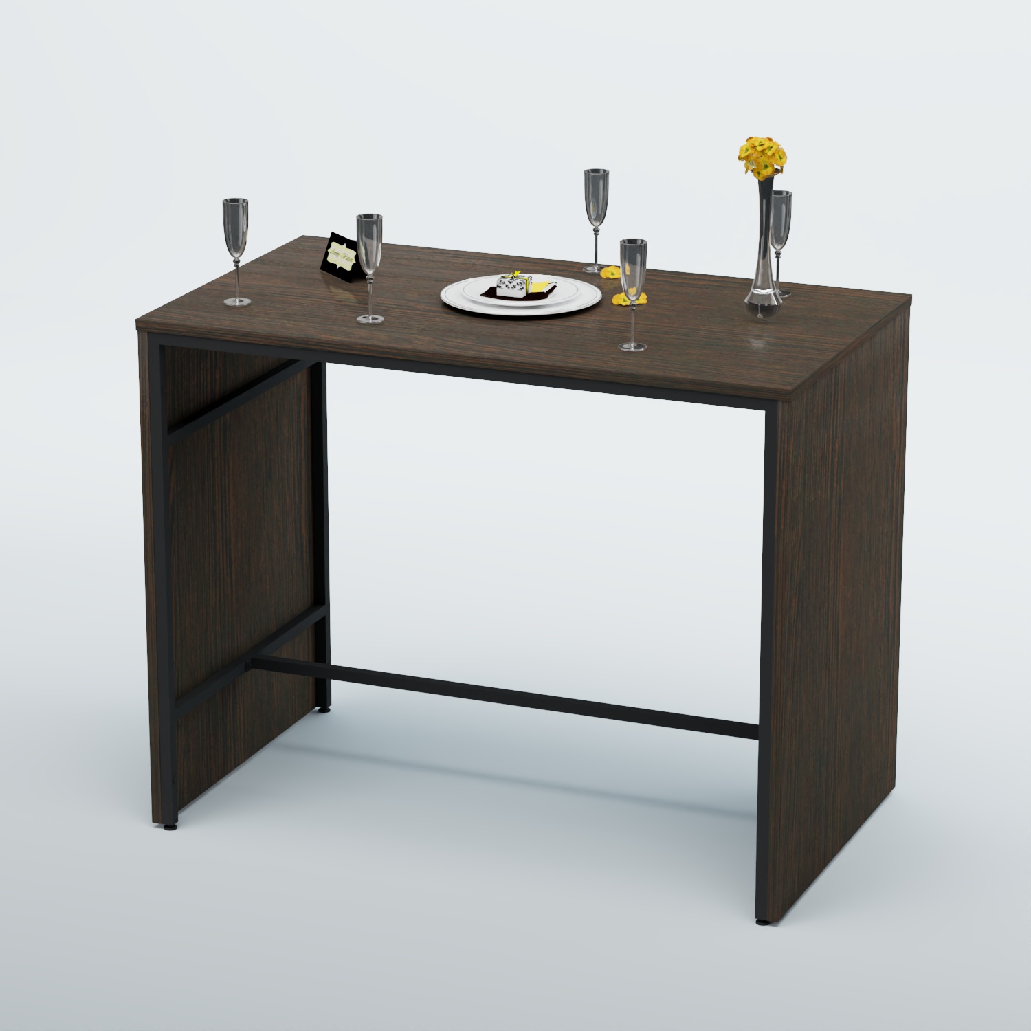 Барный стол "Кофе-брейк" №3 Дуб Венге