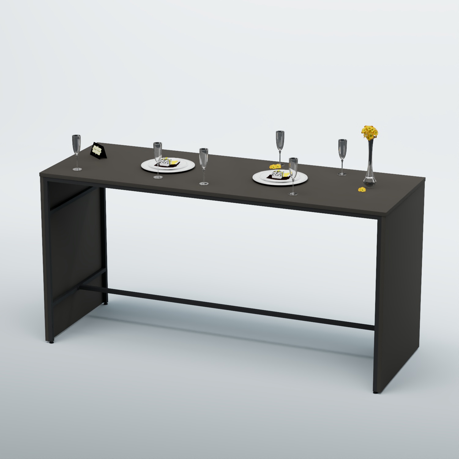 Барный стол "Кофе-брейк" №4 Черный