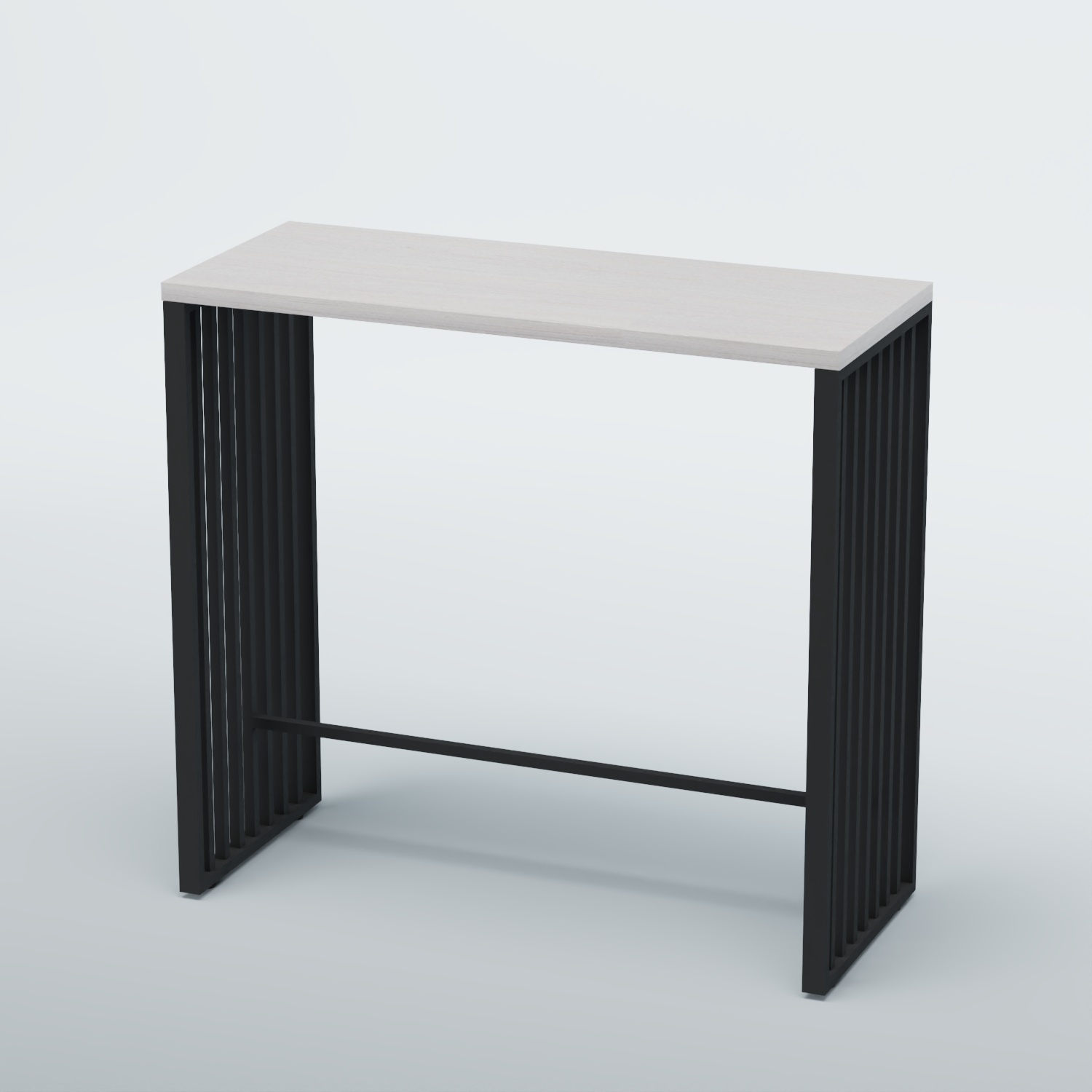 Барный стол "Кофе-брейк" №6 Ясень Анкор светлый