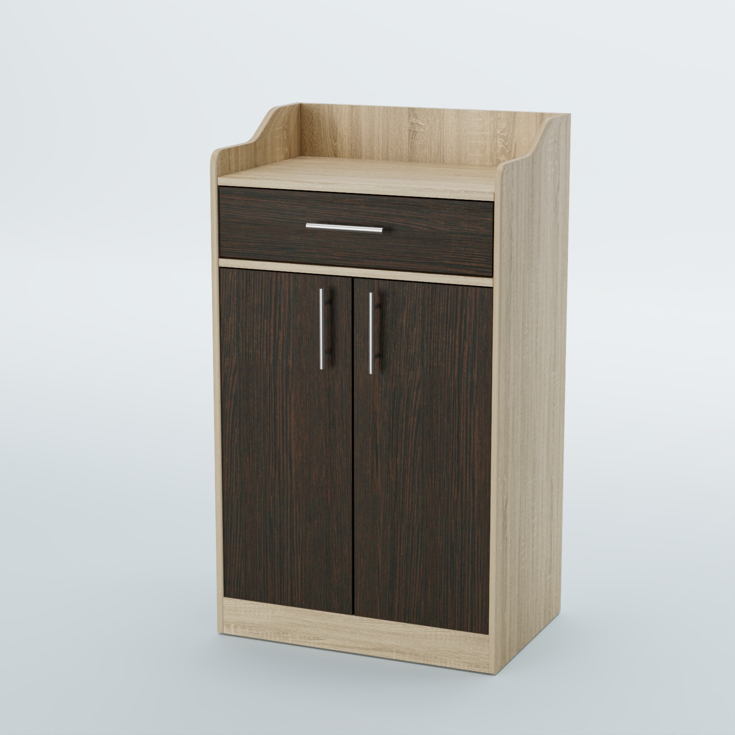 Стойка официанта "Бармен" №5 Дуб Сонома + Дуб Венге