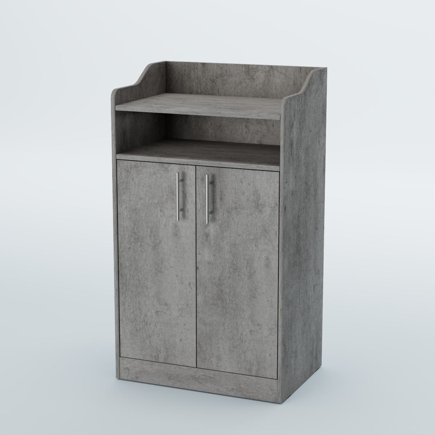 Стойка официанта "Бармен" №4 Бетон Чикаго светло-серый F186 ST9