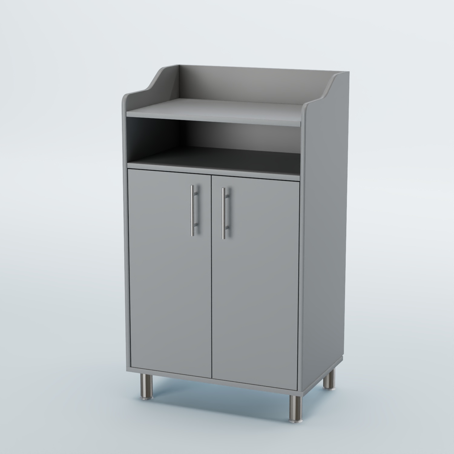 Стойка официанта "Бармен" №4-Н на ножках Серый